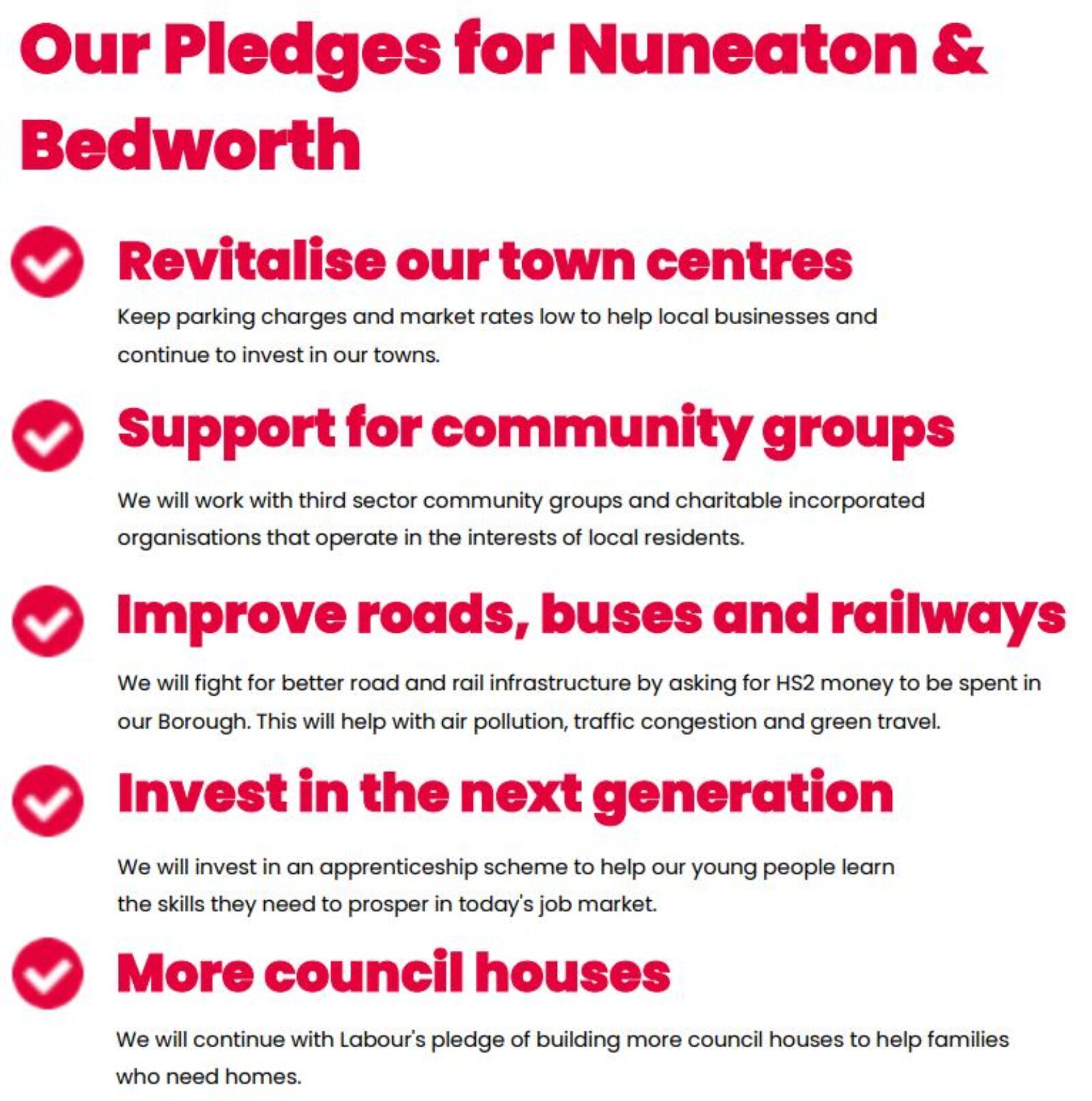 Nuneaton and Bedworth Labour